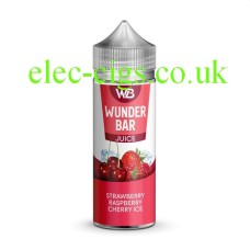 Wunder Bar 100ML 50-50 E-Liquid Strawberry Raspberry Cherry Ice