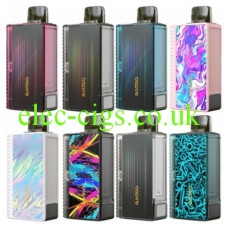 Aspire Gotek Nano Range showing all colours