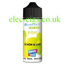 Hayati Pro Max 100ML 50-50 E-Liquid Lemon Lime