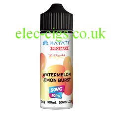 Hayati Pro Max 100ML 50-50 E-Liquid Watermelon Lemon Burst