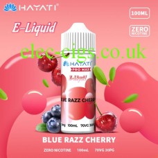 Hayati Pro Max 100ML 70-30 E-Liquid Blue Razz Cherry