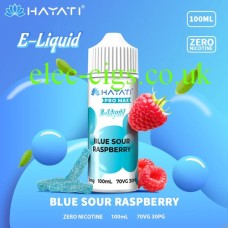 Hayati Pro Max 100ML 70-30 E-Liquid Blue Sour Raspberry