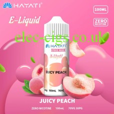 Hayati Pro Max 100ML 70-30 E-Liquid Juicy Peach