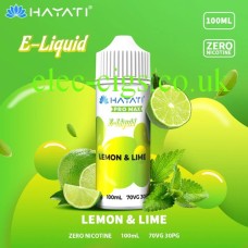 Hayati Pro Max 100ML 70-30 E-Liquid Lemon Lime