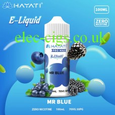 Hayati Pro Max 100ML 70-30 E-Liquid Mr Blue