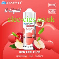 Hayati Pro Max 100ML 70-30 E-Liquid Red Apple Ice 