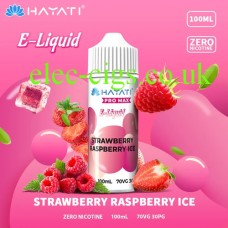 Hayati Pro Max 100ML 70-30 E-Liquid Strawberry Raspberry Ice