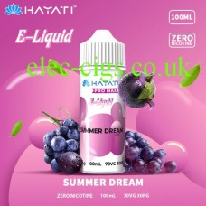 Hayati Pro Max 100ML 70-30 E-Liquid Summer Dream