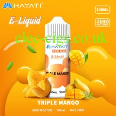 Hayati Pro Max 100ML 70-30 E-Liquid Triple Mango