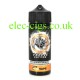 Image shows a bottle of Ruthless E-Liquid 100 ML Freeze Edition Mango Madness