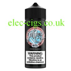 Image shows a bottle of Ruthless E-Liquid 100 ML Lush On Ice