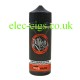 Image shows a bottle of Ruthless E-Liquid 100 ML Slurricane