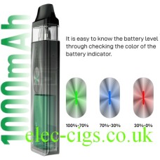 Shows some of the features of the Image shows the first 5 colours of the Vaporesso XROS 4 Mini Pod Device