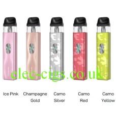 Image shows the next 5 colours of the Vaporesso XROS 4 Mini Pod Device