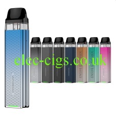 Vaporesso XROS 3 Mini Pod Kit showing some of the colours available