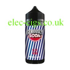 Single bottle on white background this is your Doozy Seriously Soda E-Liquid 100ML Blue Wing