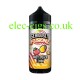 Image shows a single bottle of Doozy Seriously Fusionz E-Liquid 100ML White Peach Lemon