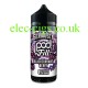 Image shows the bottle, on a white background, of Doozy Seriously Pod-Fill-2 E-Liquid 100ML Blackcurrant Berry