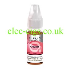 Elfliq Cherry 10ml Nic-Salt: The Essence of Elf Bar Only £2.00 each