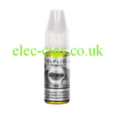 The image simply shows a bottle of Elfliq Elf Jack 10ml Nic-Salt on a white background