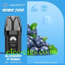 Hayati Remix 4-Pod Pack Blueberry H-Bubba