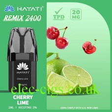 Hayati Remix 4-Pod Pack Cherry Lime