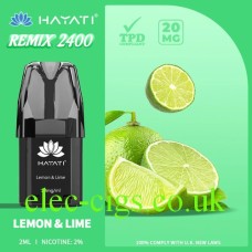 Hayati Remix 4-Pod Pack Lemon Lime