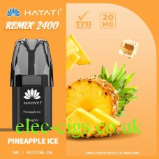 Hayati Remix 4-Pod Pack Pineapple Ice