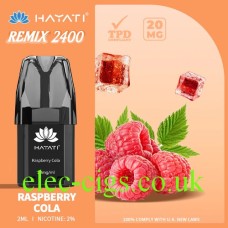 Hayati Remix 4-Pod Pack Raspberry Cola