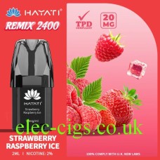 Hayati Remix 4-Pod Pack Strawberry Raspberry Ice