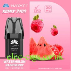 Hayati Remix 4-Pod Pack Watermelon Raspberry