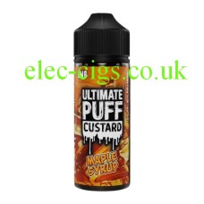 Maple Syrup 100 ML E-Liquid from the 'Custard' Range by Ultimate Puff