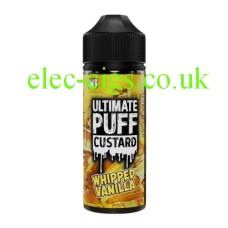 Whipped Vanilla 100 ML E-Liquid from the 'Custard' Range by Ultimate Puff