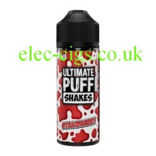 Strawberry 100 ML E-Liquid from the 'Shakes' Range by Ultimate Puff