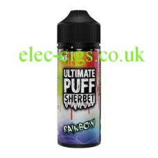 Rainbow 100 ML E-Liquid from the 'Sherbet' Range by Ultimate Puff