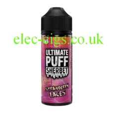 Strawberry Laces 100 ML E-Liquid from the 'Sherbet' Range by Ultimate Puff