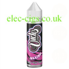 Image shows the bottle containing the Slush 50 ML E-Liquid from Uncles Vapes