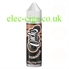 Image shows the bottle containing the Tobacco 50 ML E-Liquid from Uncles Vapes