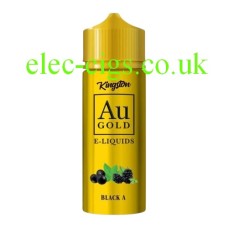 Black A 100ML E-Liquid from the AU Gold Range by Kingston