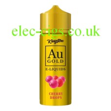 Cherry Drops 100ML E-Liquid from the AU Gold Range by Kingston