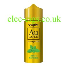 Minty Menthol 100ML E-Liquid from the AU Gold Range by Kingston