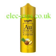 Pineapple Ice 100ML E-Liquid from the AU Gold Range by Kingston