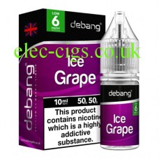 Ice Grape UK Made E-Liquid from Debang