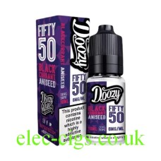 Doozy Fifty-50 E-Liquid Blackcurrant Aniseed from only £1.89