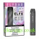 showing the the whole kit containing the ELFBAR ELFX Pod in Grey