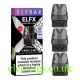 Image shows the ELFBAR ELFX  Pods Pack of 3