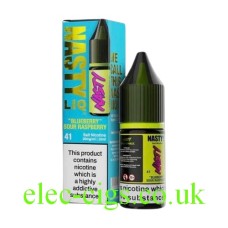 Blueberry Sour Raspberry 10ml Nicotine Salt E-Liquid from the Nasty LIQ Range