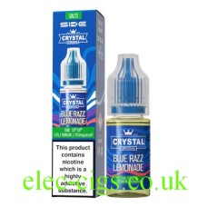 SKE Crystal Nic-Salt E-Liquid Blue Razz Lemonade