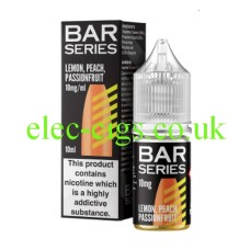 Bar Series 10ML Nicotine Salts Lemon Peach Passionfruit from only £1.89