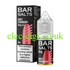 Bar Series 10ML Nicotine Salts Sweet Strawberry from only £1.89 